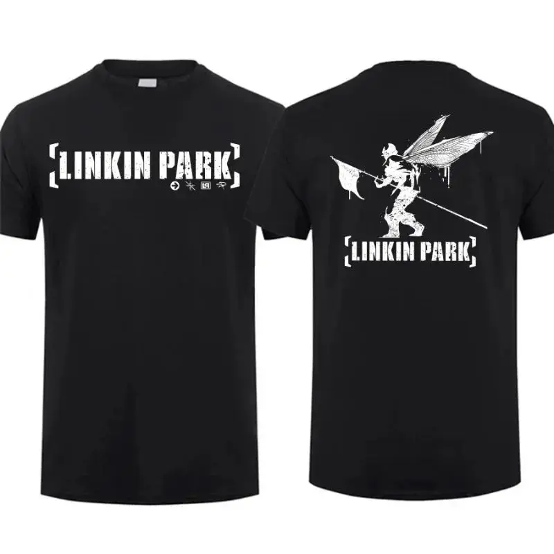 2024 Men T Shirt Casual Linkin Meteora 20th Anniversary Park T-shirt Graphic Oversized Breathable Comfortable Streetwear S-4XL