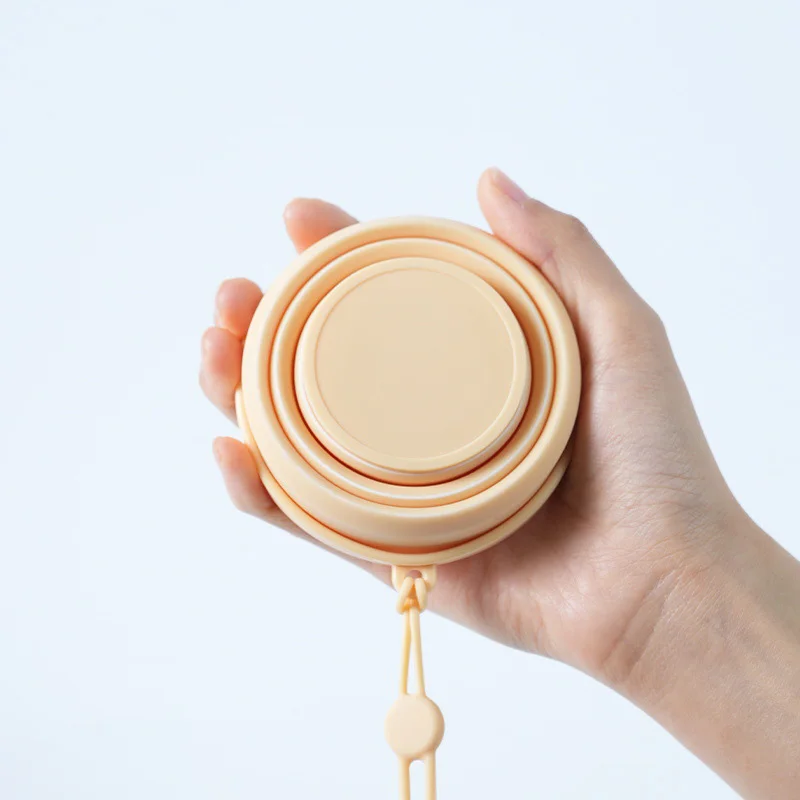 

1 шт. Силиконовая складная дорожная кружка для зубной щетки и полоскания рта, портативная, для путешествий на открытом воздухе