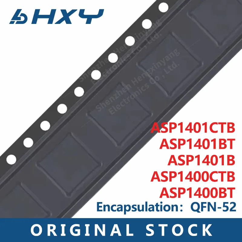 2PCS ASP1400CTB ASP1400BT ASP1401B ASP1401BT ASP1401CTB QFN-52 Chipset