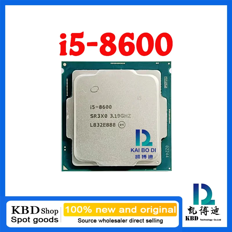 i5- 8600 / i5-8600K / i5-8600T 100%NEW and ORIGINAL CPU Central Processor Unit