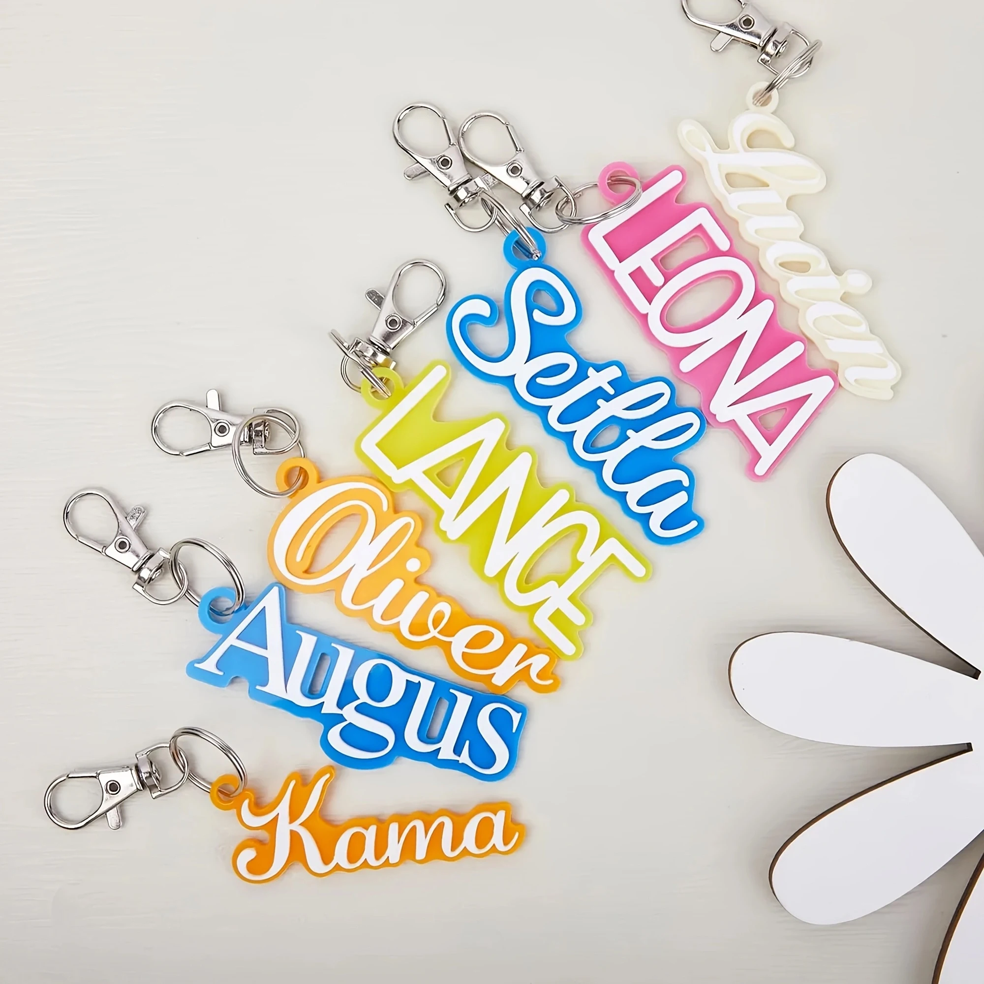 Personalized Backpack Tags, Customized Name Tags Gift