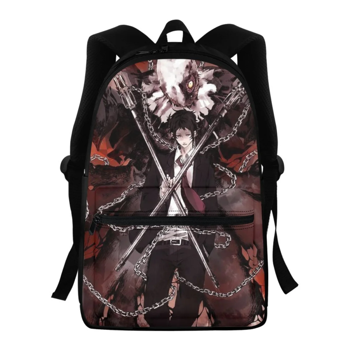 FORUDESIGNS Anime Persona School Bags High School Students Multifunctional Waterproof Backpacks Boys Packsack Large Storage