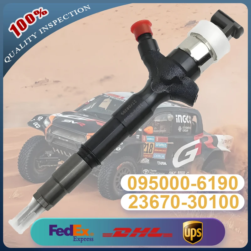 

095000-6190 23670-30100 23670-30240 23670-39276 Fuel Injector for Toyota Hilux VII Pick-up 2.5L 2KD-FTV D-4D Engine