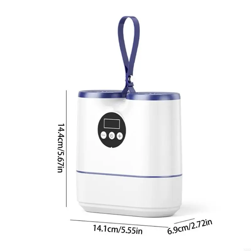 إزالة الرطوبة المحمولة مجفف التمهيد Auto Off الذكي الموقت الموقت مع حذاء رف قابل للتعديل مزيل الردية N58D