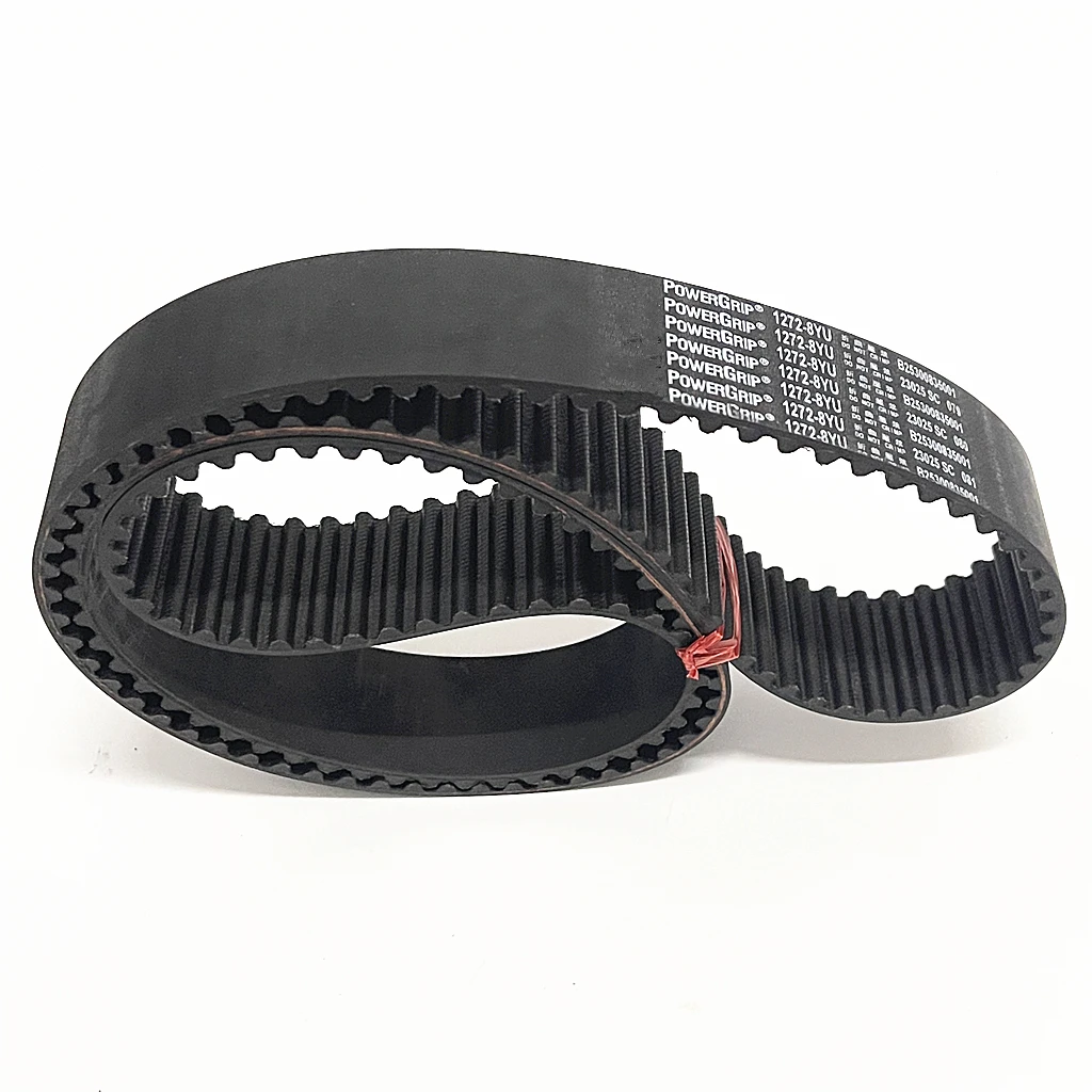 PowerGrip 1272-8YU 159 Zähne Bogenzahn-Zahnriemen für 3D-Drucker, Graviermaschine, CNC-Drehmaschine, Roboter-Spindelgenerator-Antriebsriemen – Detail 3