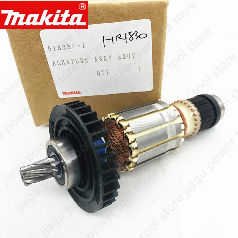 

AC 220-240V Rotor Armature 518887-1 for MAKITA HR1830 Rotary Hammer