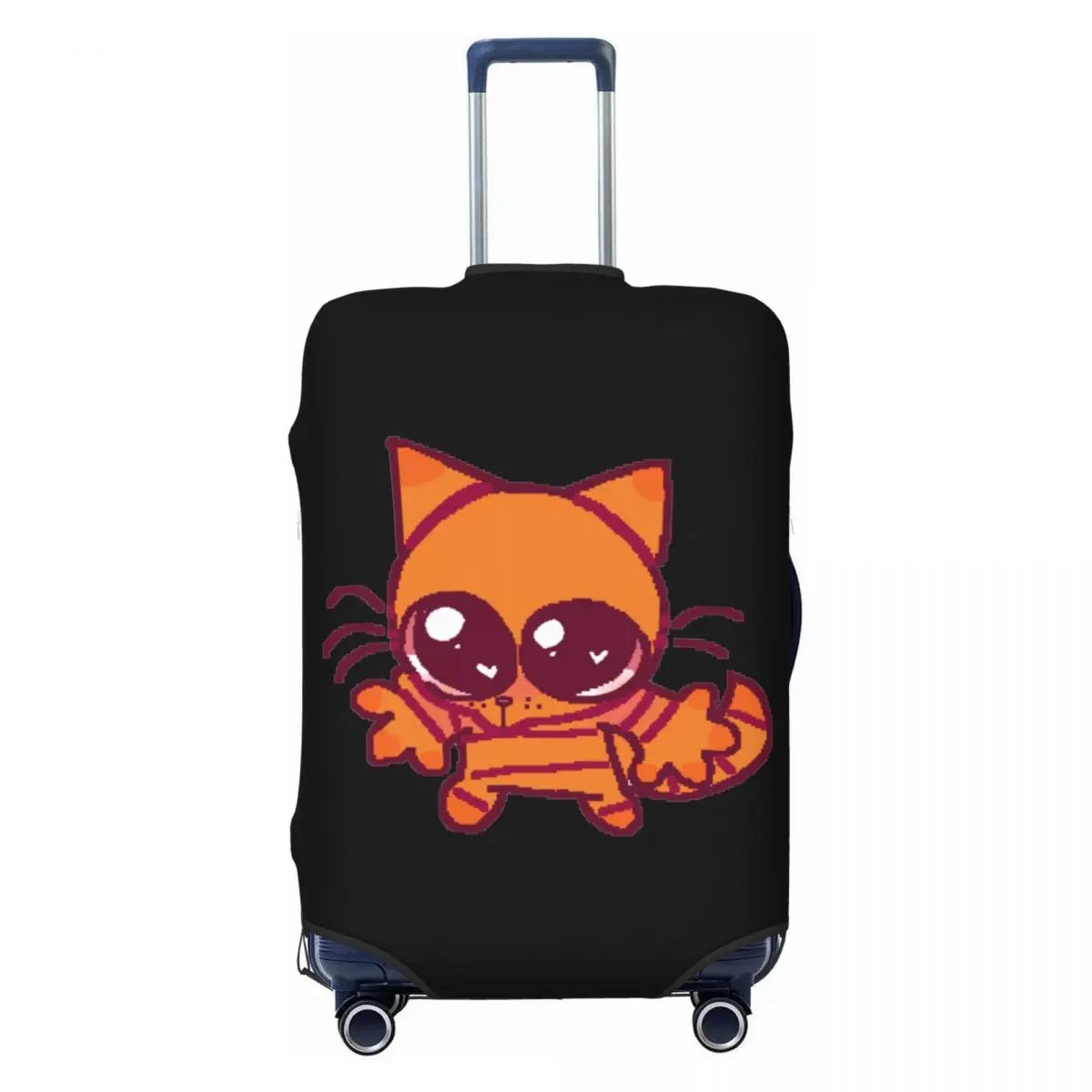 

Пользовательские чехлы для багажа с рисунком собаки и человека, милые дорожные чехлы для чемоданов 18-32 дюймов