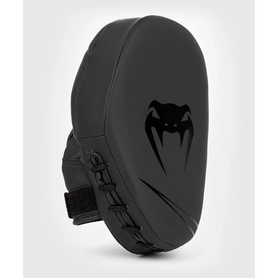 وسادات الملاكمة Muay Thai للتدريب، قفازات التركيز اللكم، وسادات اليد، معدات السجال، أسود - للجنسين