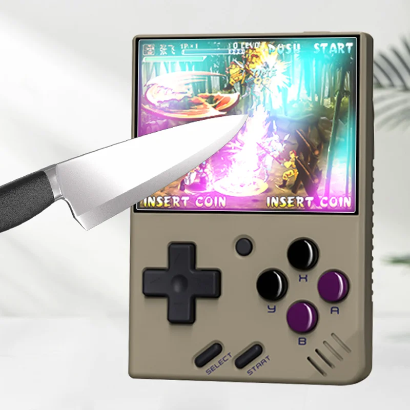 Hard Tempered Glass Protective Film Screen Protector Cover for MIYOO MINI V2 Retro Handheld Game Console Protection Accessories