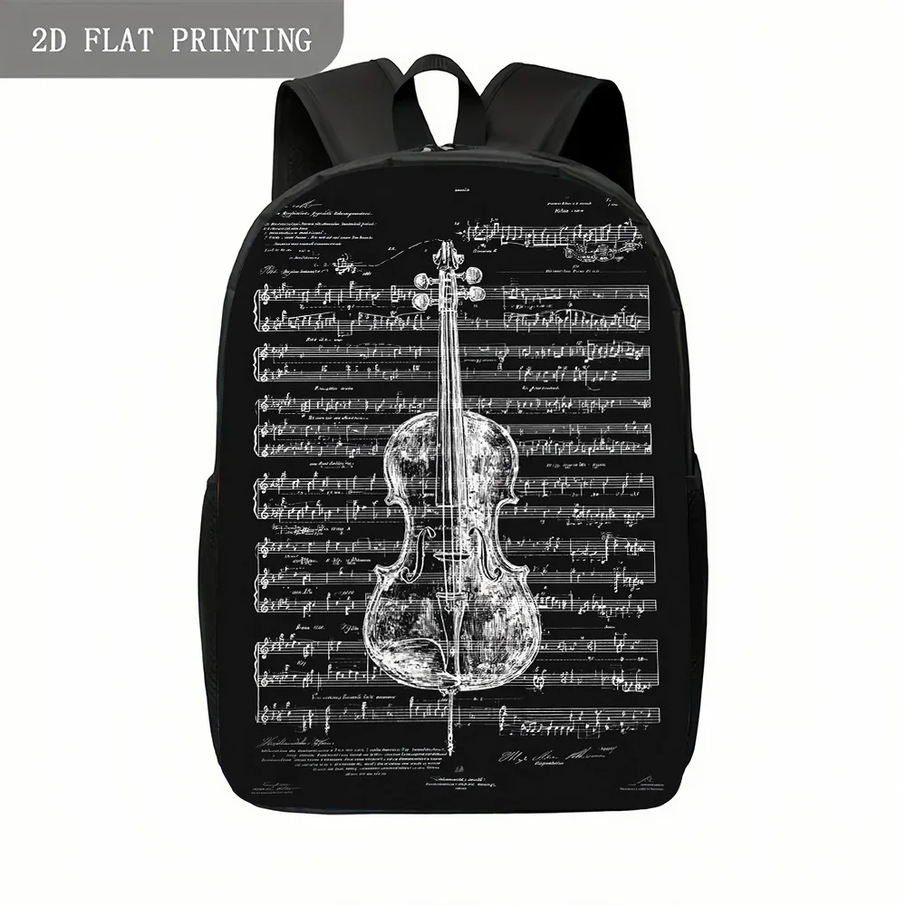 

1pc Vintage Violin Music Sheet Artistic Design Classic Style Durable Material Lightweight Comfortable Use Holiday Gifts Hallowee