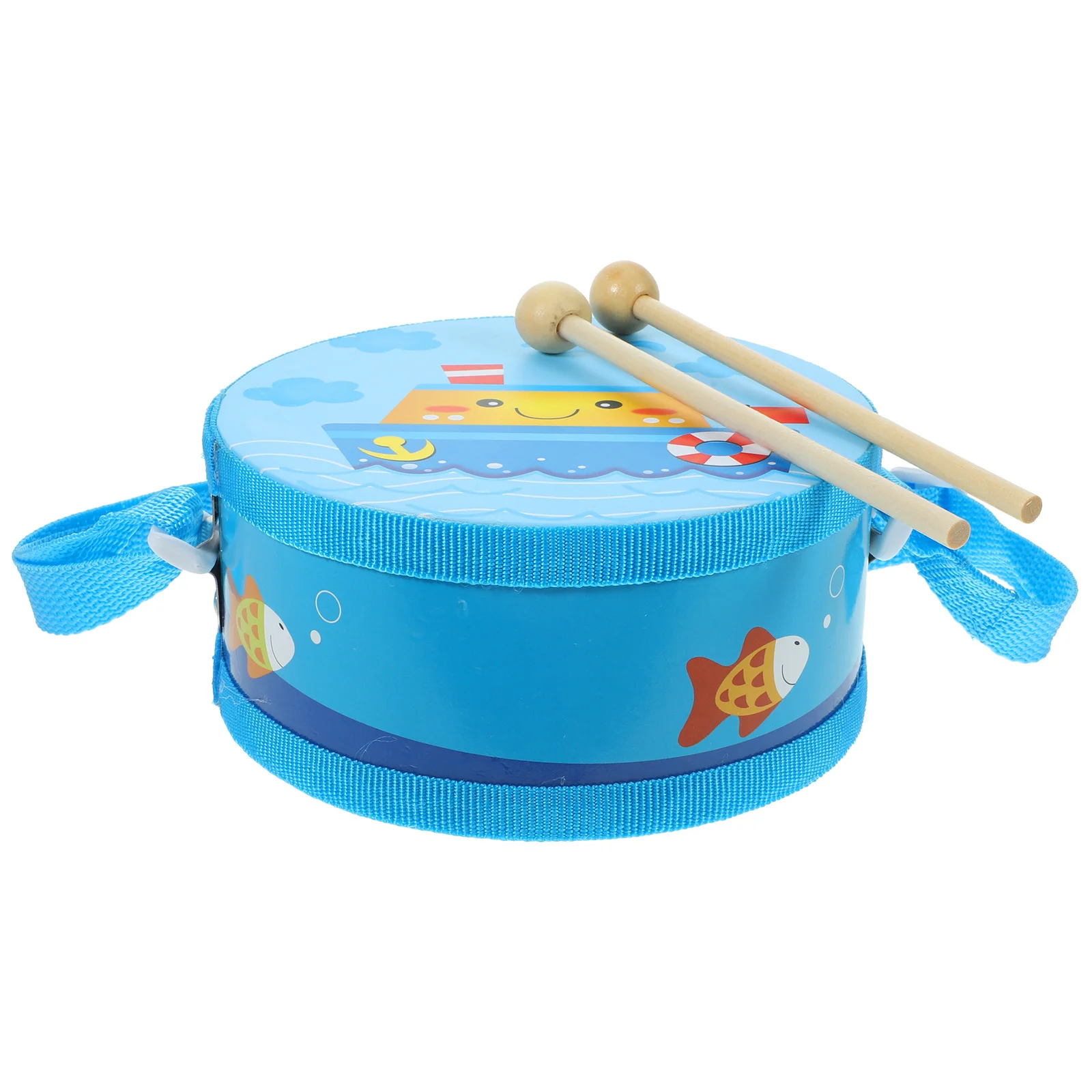 

1Set Hand Drum Wooden Plastic Percussion Instrument Stick Set Educational Musical Instrument for Kids Development Sensory Rhythm