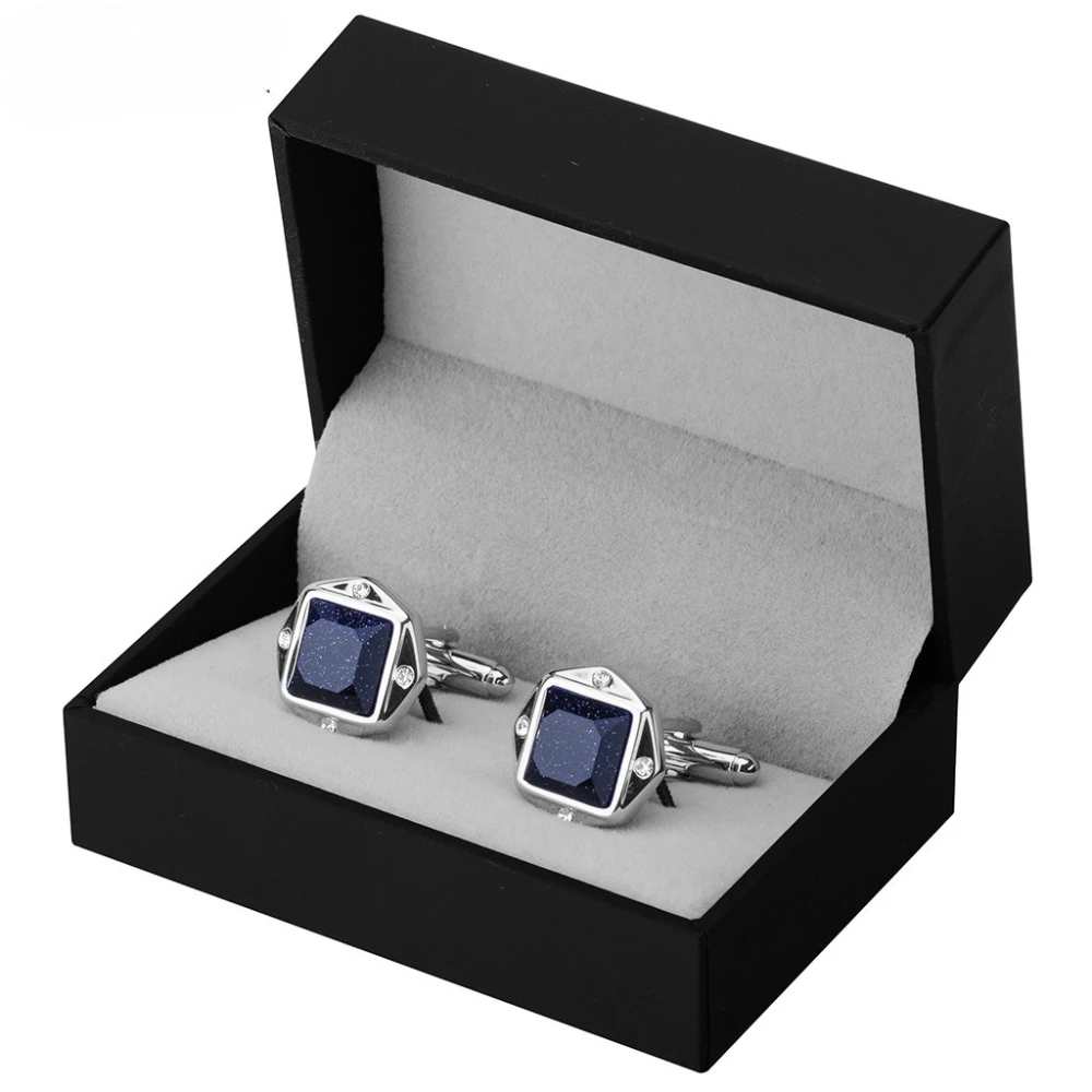 Business Wedding Lucky Diamond Cufflinks Men's Light Luxury French Shirt Sleeve Nails Decorative Accessories