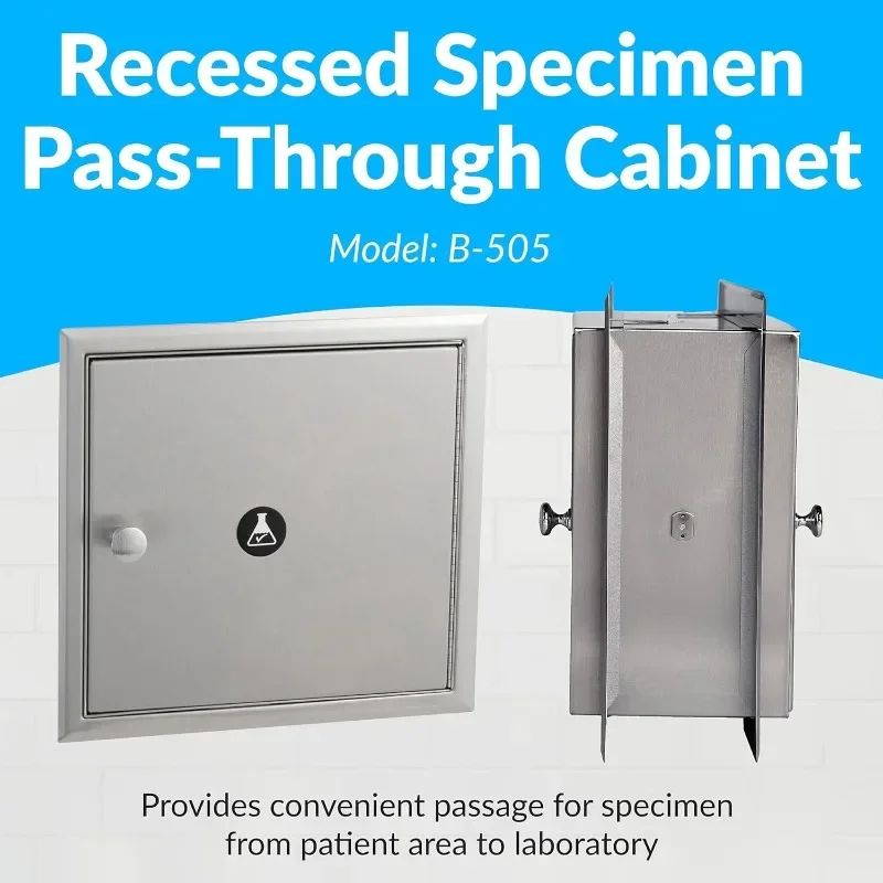 Recessed Specimen Pass-Thru Cabinet (Model B-505)