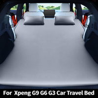For Xpeng G9 G6 G3 Car Travel Bed  Inflatable Air Mattress Outdoor Camping Inflatable Special Suede Fabric Mattress Cargo Liner