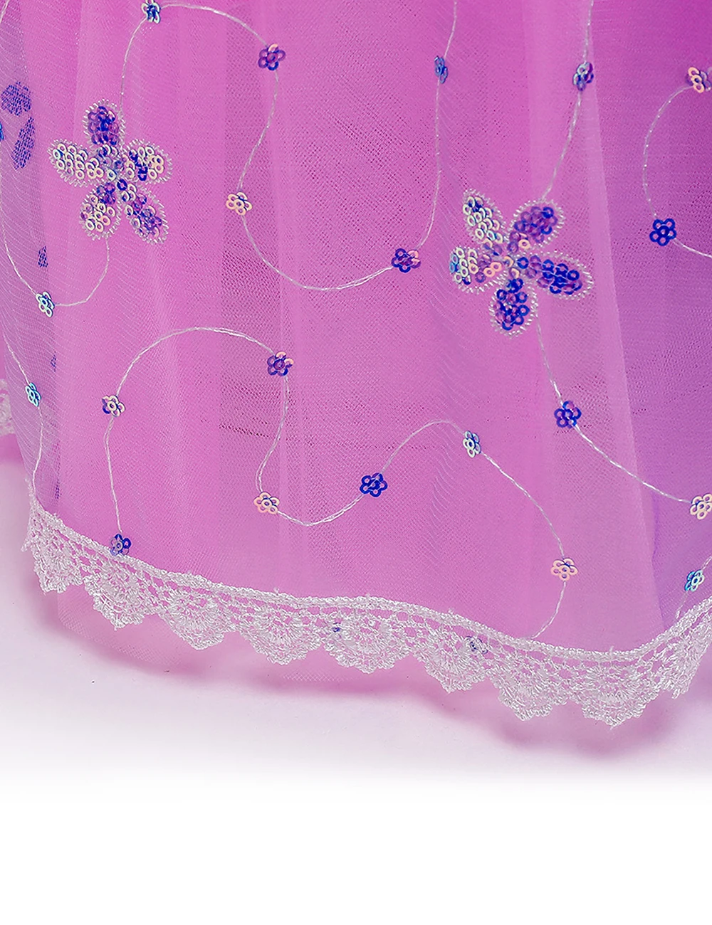 فستان الأميرة الأرجواني للفتيات من Fairy Tale فستان هدية عيد ميلاد للهالوين وعيد الميلاد وحفلات أداء الكرنفال مع أ #6