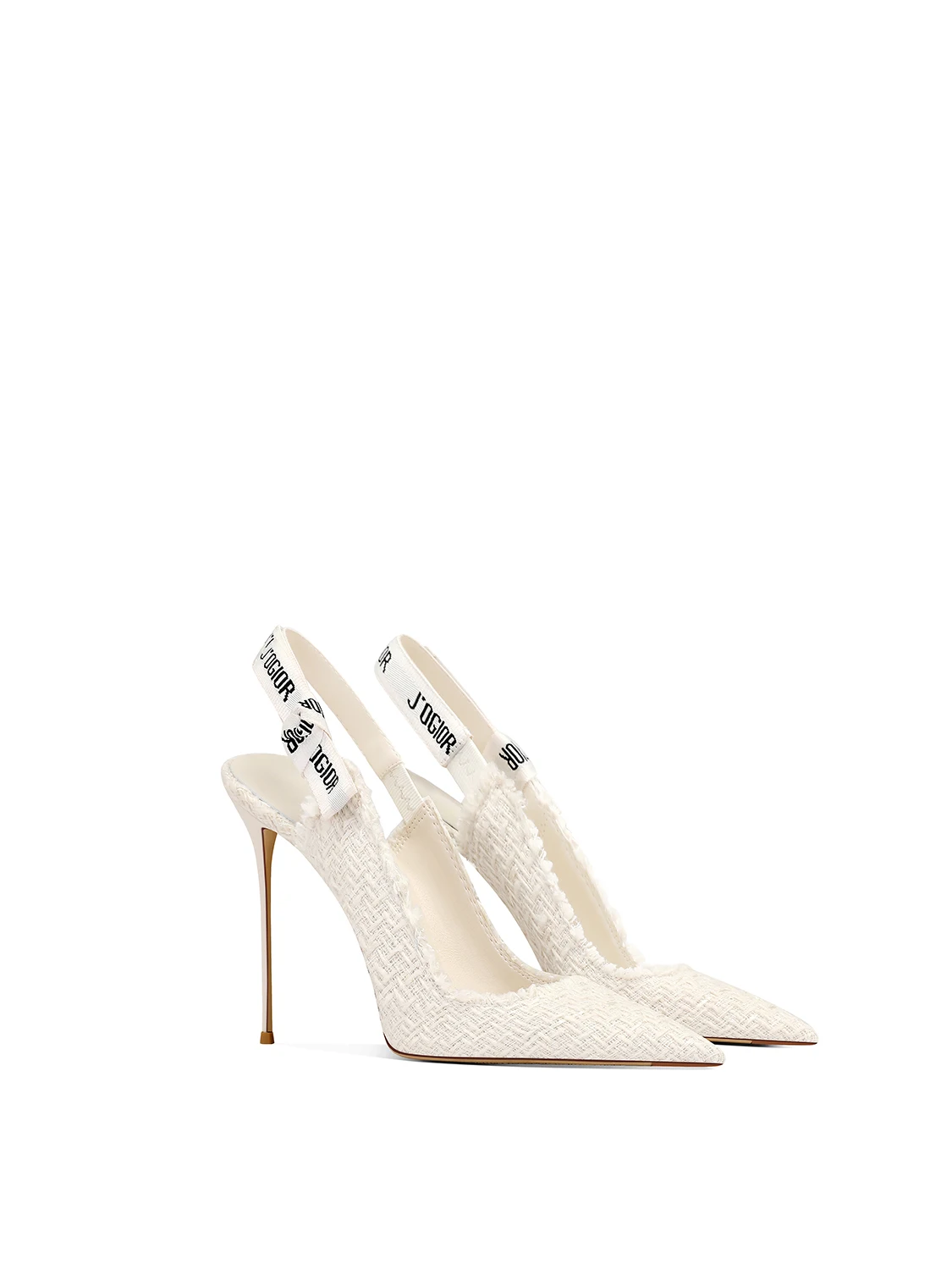 Couro branco 2025 primavera novos saltos altos femininos pontiagudos salto fino strass