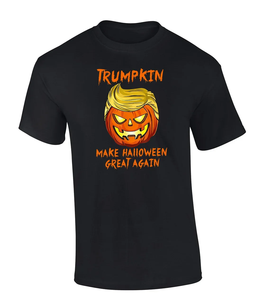 Trenz Shirt Company Men's Funny Trump Make Halloween Great Again Short Sleeve