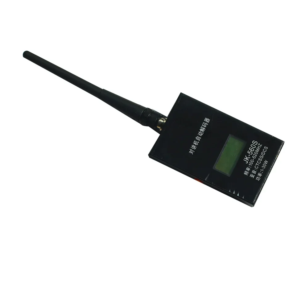 JK560S Walkie-talkie Frequency Detector Reader Meter Power Measurement Sound Transmission Connector