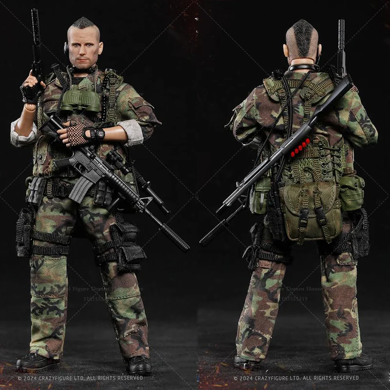 Auf Lager CRAZY FIGURE LW020 1/12 Scale Assaulter 6-zoll Full Set Action Figure Männliche Soldat Spielzeug Für Militärbegeisterte