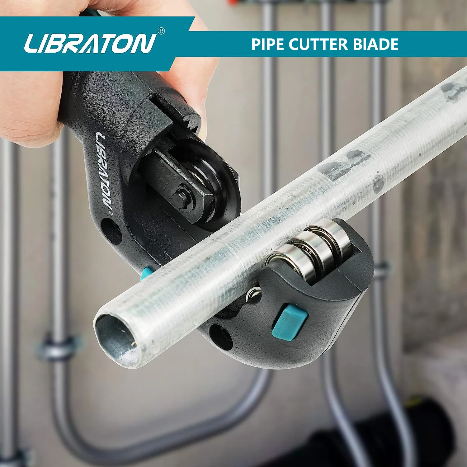 LIBRATON 2pcs Replacement Blades for Pipe Cutters for Cutting Aluminum, Copper, PVC, and Thin Stainless Steel Tubing Pipes