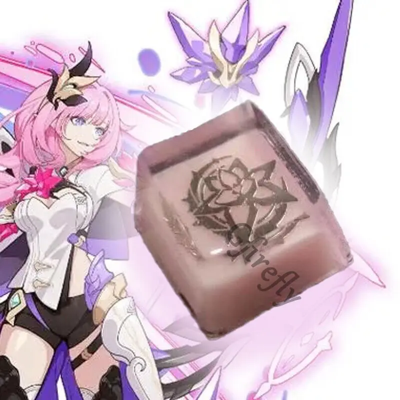 Honkai Impact 3 Tappo tastiera Stereoscopico Kforce Elysia Epossidico Squisito Ambito Regalo di livello di aspetto di alta qualità