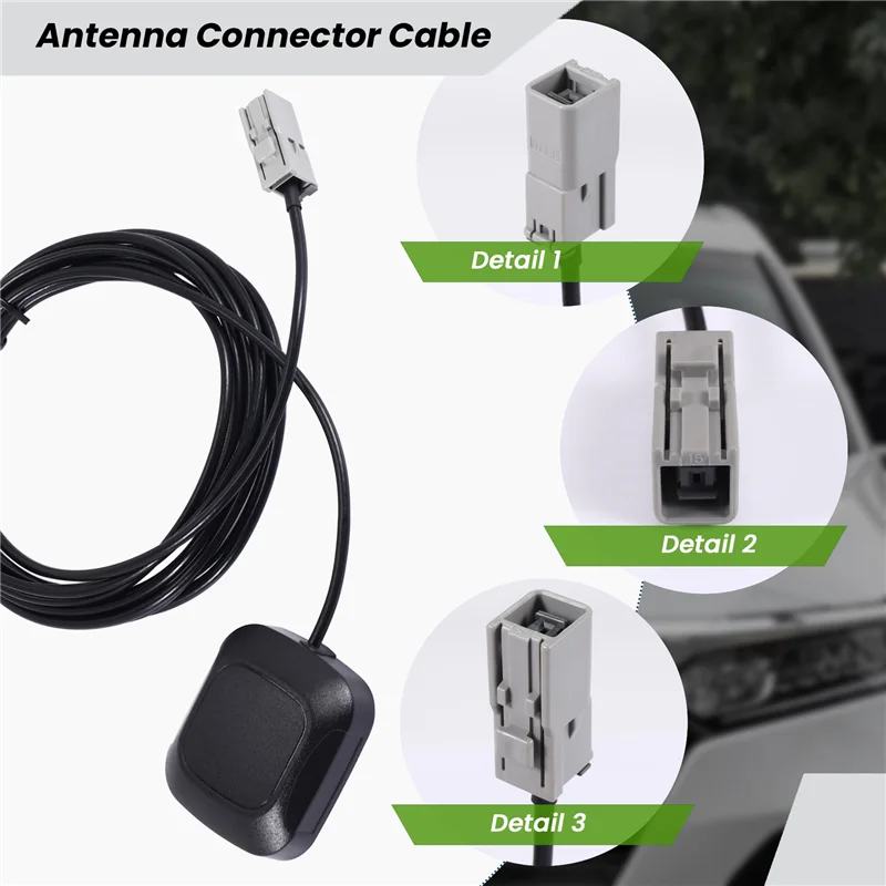A45F-Car GPS Navigation Active Antenna GT5-1S Jack Antenna Connector Cable For Alpine Kenwood JVC Toyota Honda Nissan 3M