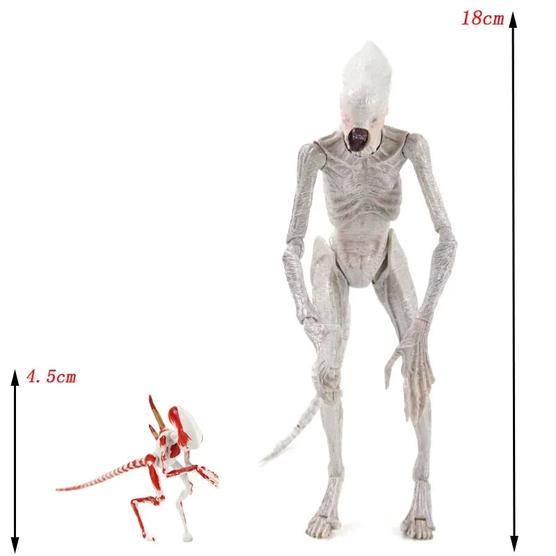 NECA Alien Neomorph Figure Xenomorph Creature Pack PVC Action Figures Collectible Model Toy Aliens Figurine Doll Christmas Gifts