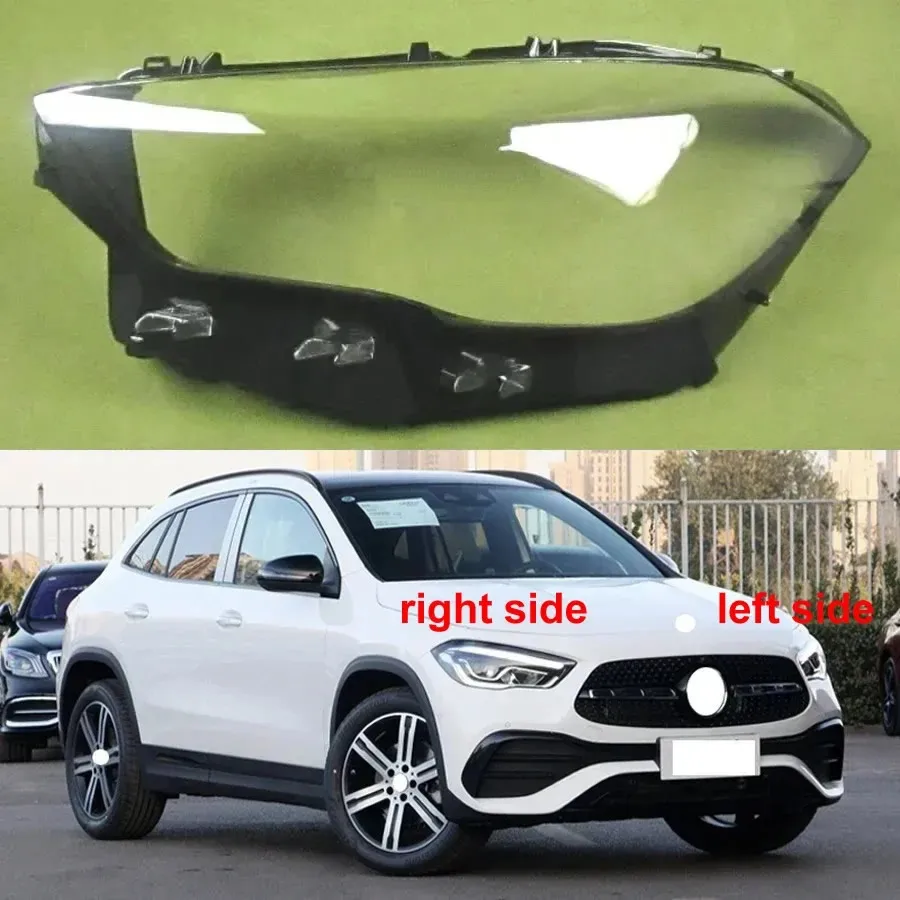 

Для Benz GLA X157 2020 2021 2022, крышка фары, прозрачный корпус фары, замена оригинального абажура из плексигласа