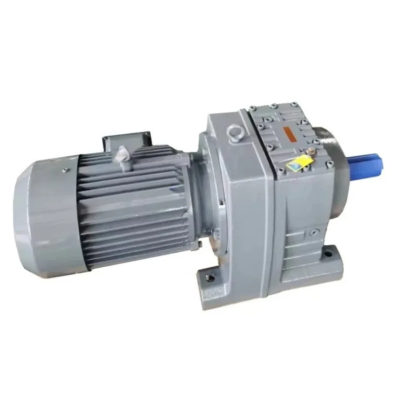 

Reduction Gearbox 1hp 3hp Electric Motor Speed Reducer Helical Gear Motor for Conveyor Concrete Mixers