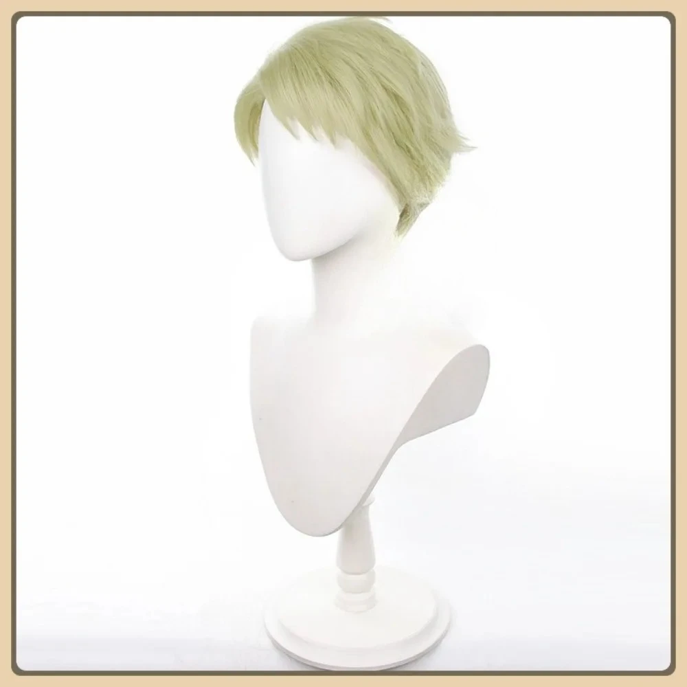 Parrucca Mid-jade Negozio Jujutsu Kaisen Kento Nanami Parrucca Cosplay Gioco Anime Gioco di ruolo Costume Costume di Halloween Puntelli Sintetici