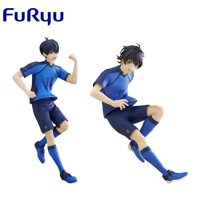 FuRyu Original BLUE LOCK Anime Figure Isagi Yoichi Bachira Meguru Action Figure Toys for Boys Girls Children Birthday Gifts