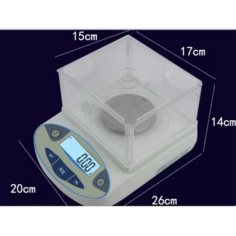 Lab Analytical Digital Balance Scale Fast Shipping 100g-300g with Precision 0.001g for Scientific Industrial Applications