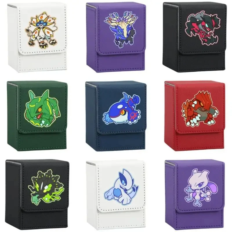 Pokemon Card Box Legendary Beast Series Rayquaza Groudon Kyogre Mewtwo Ho-Oh Lugia Anime Tcg Ptcg Trading Card Storage Box