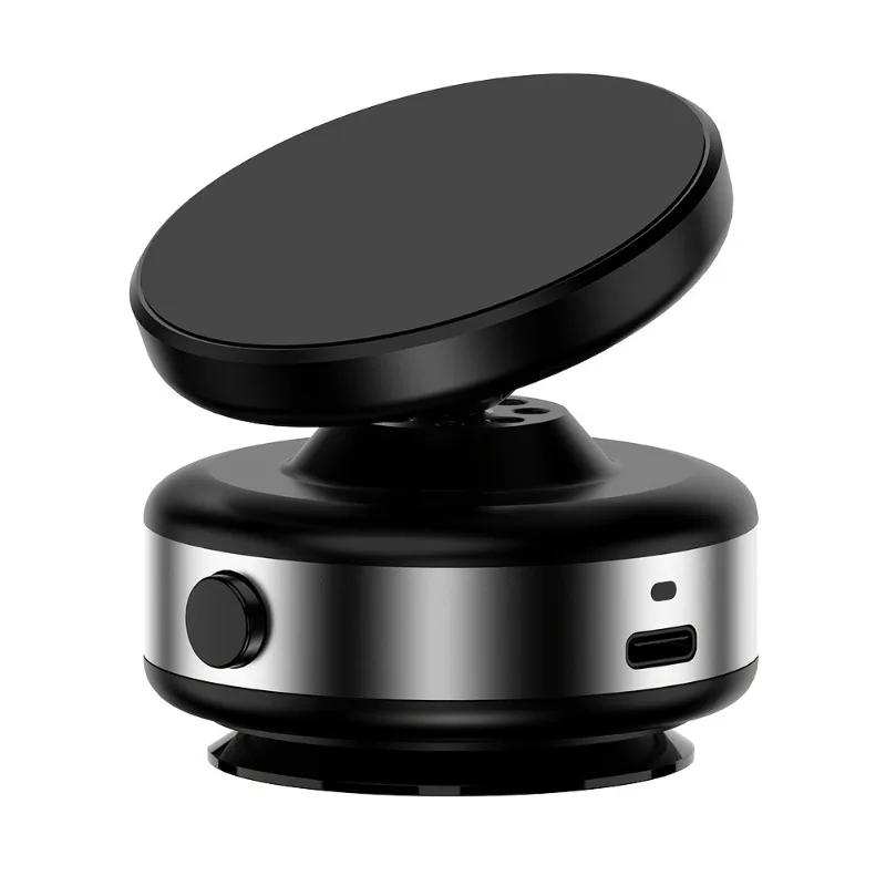 

Electric Vacuum Magnetic Phone Holder, Car/mirror/gym/office/mobile Phone Holder, Rotatable with Strong Suction Force