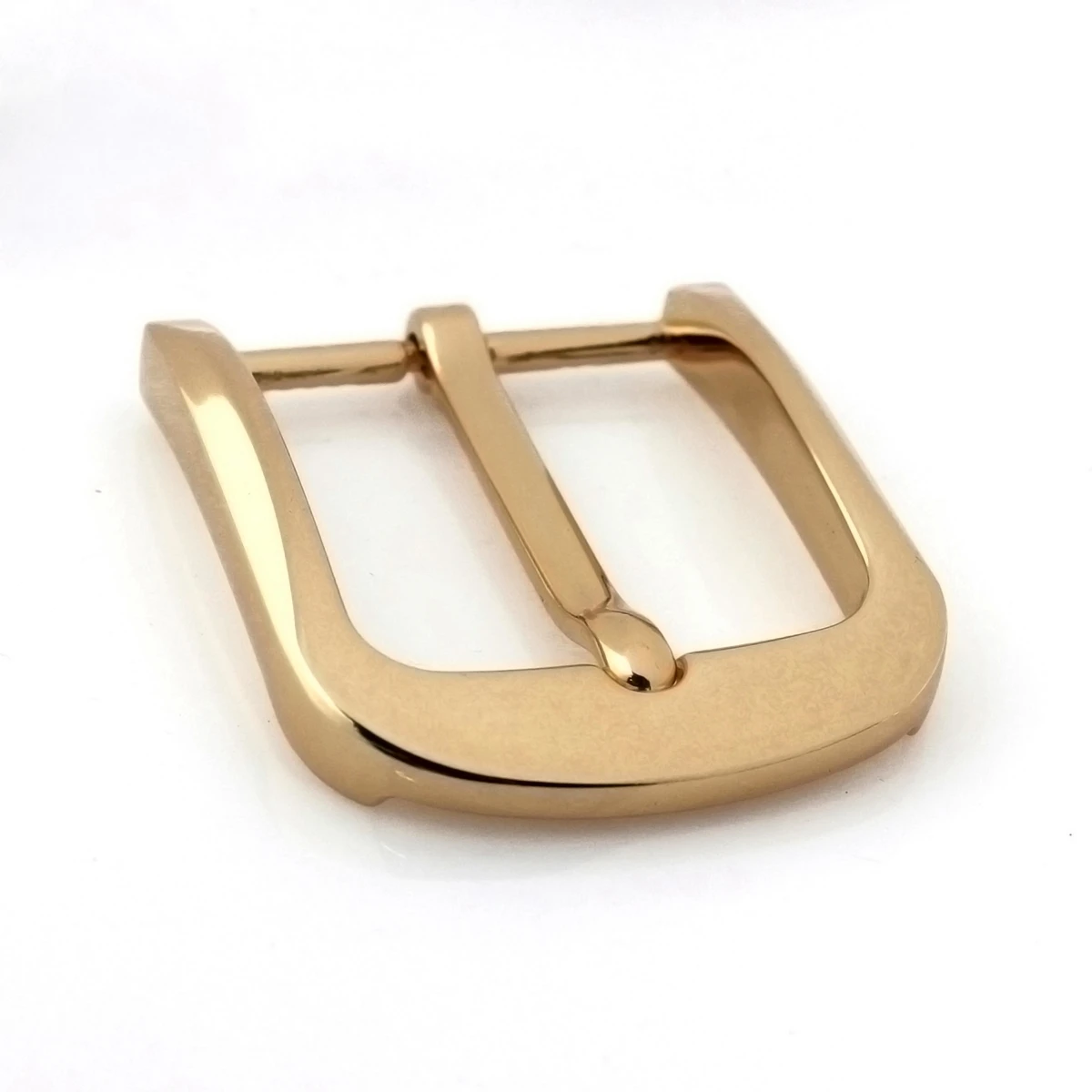 1pcs 40mm Metal Plating Belt Buckles Golden Single Pin End Bar Buckles Fit for 37mm-39mm Belt Leather Craft Jeans Parts