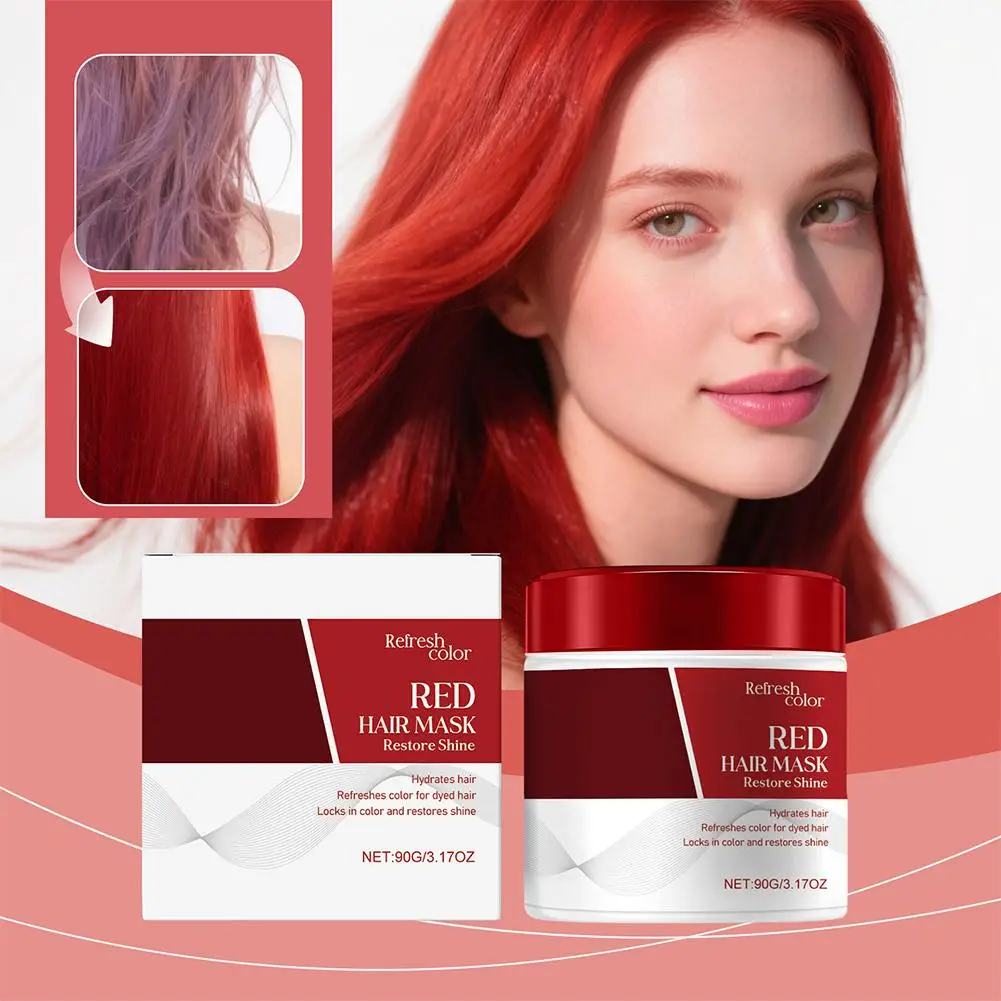 قناع منعش غير دهني للشعر يغذي بعمق ويصلح قناع الشعر وترطيب طويل الأمد ويعزز قناع الشعر اللامع