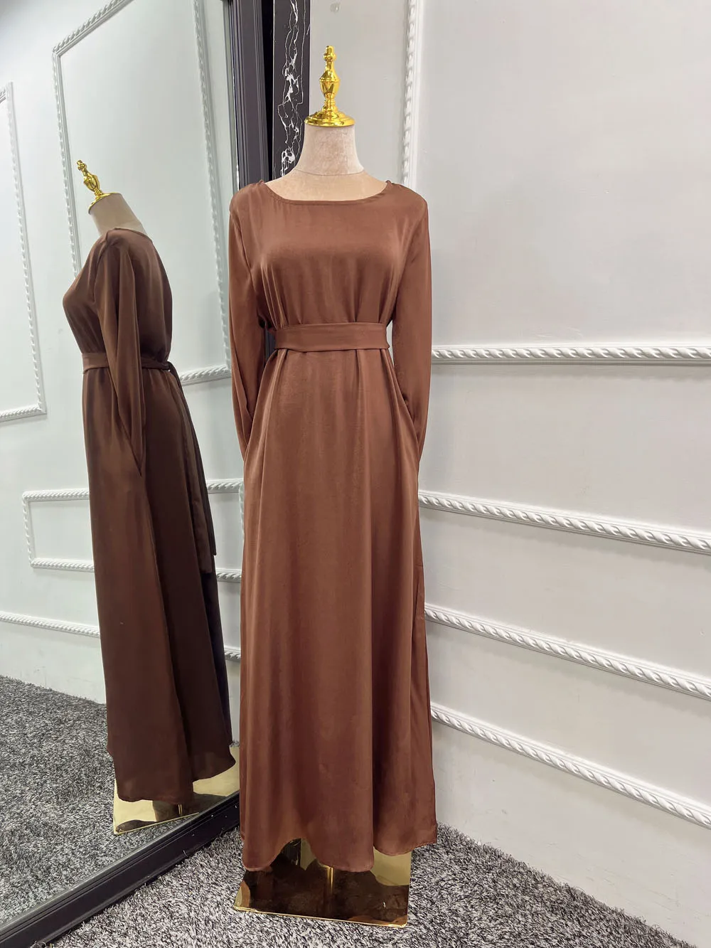 Dubai Abaya-Vestido Hijab musulmán para mujer, caftán islámico, Maxi vestidos africanos, bata De muslman De moda, 2023