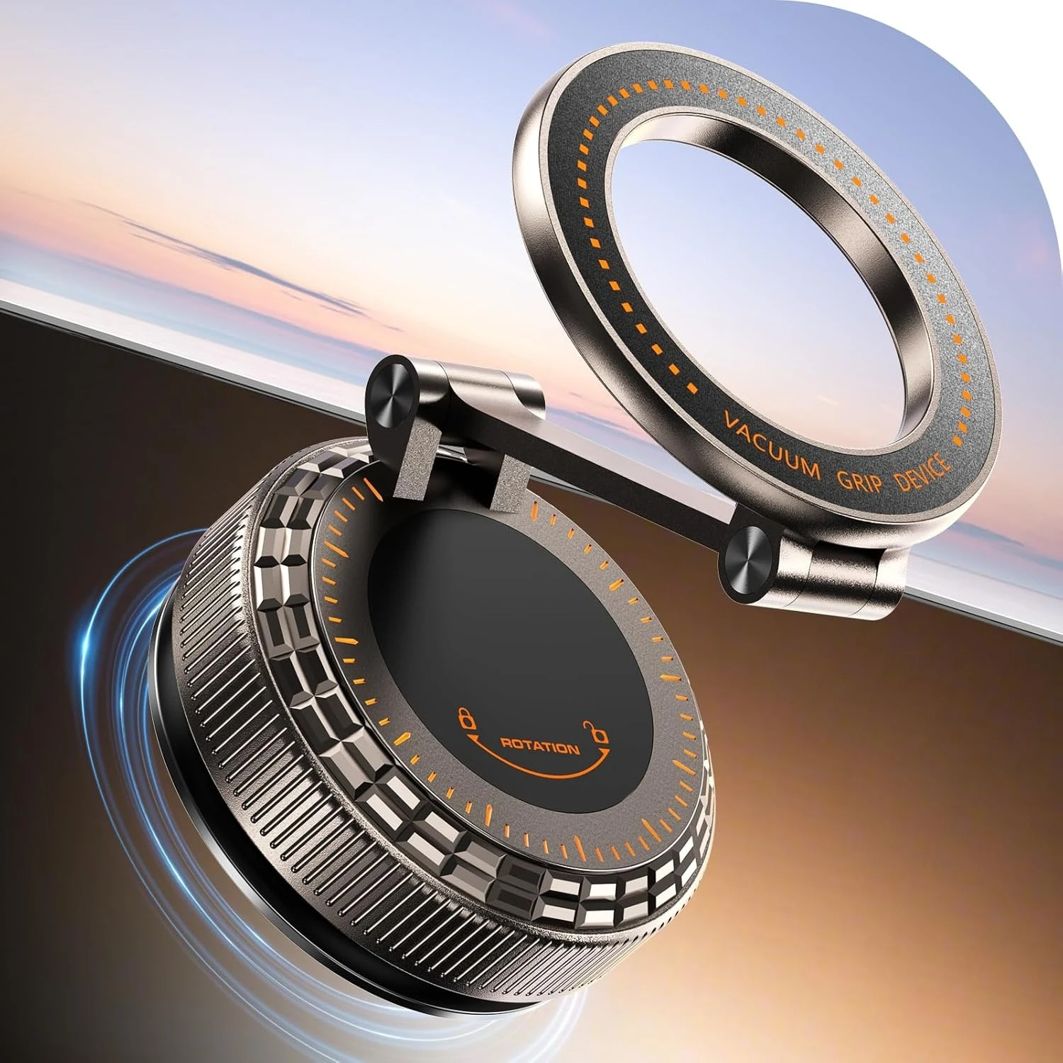 

Цельнометаллическая вакуумная присоска, автомобильное крепление для телефона, сверхсильная магнитная двойного назначения, автомобильный домашний держатель для смартфона, устойчивая подставка для приборной панели