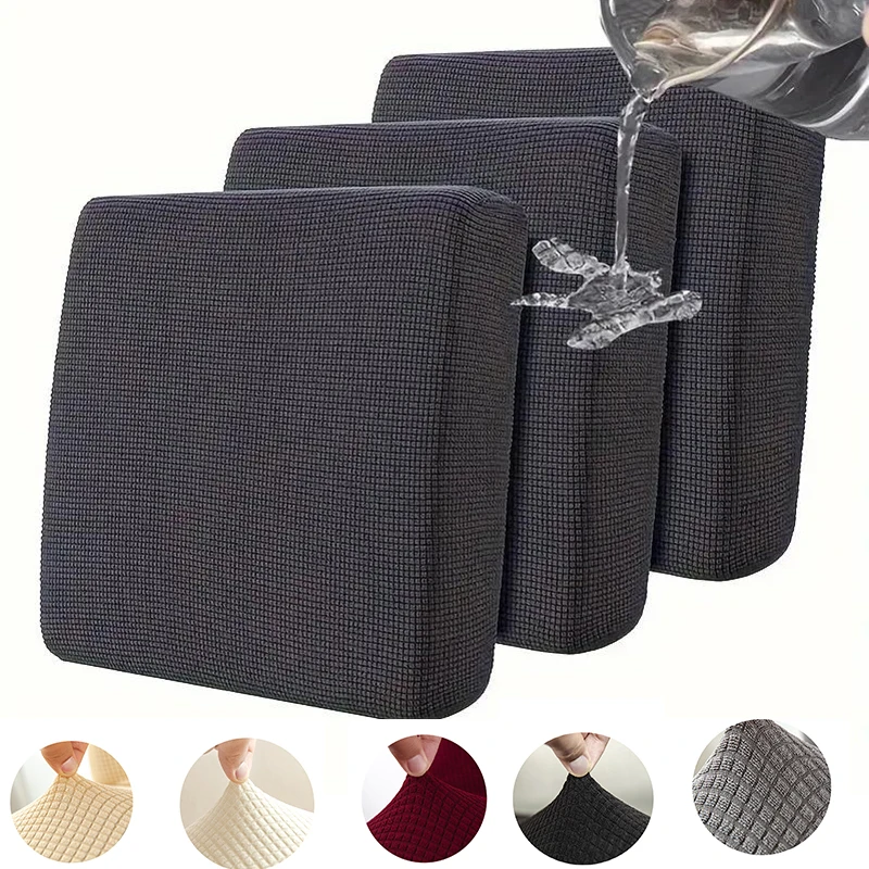 2/3Pcs Waterproof Sofa Seat Cushion Cover Living Room Elasticity Sofa Cover Anti-scratch Sofa Protective Covers