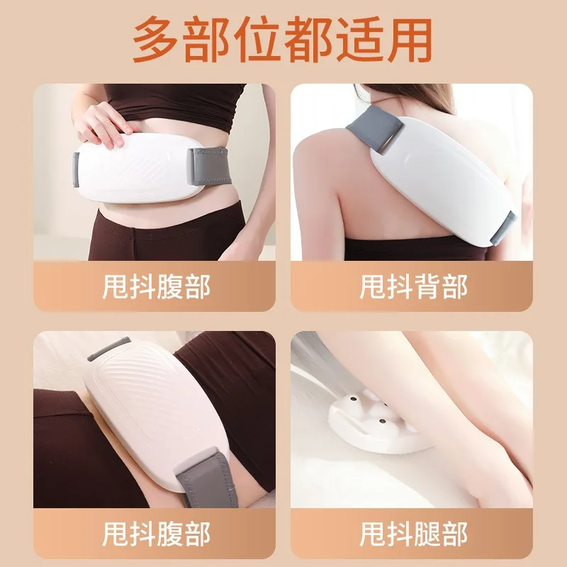 Home Vibration Platform, Portable Lazy Fitness Trainer, Full-Body Shaking Machine for Abdominal & Whole Body Muscle Massage