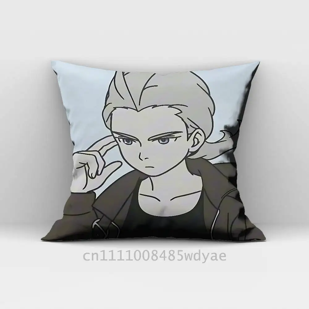 The Legend of Hei Senior Sister Luye Pillow for Sofa Seat Chair Decorative/Modern Home Decor Print Throw Cushion Travel Souvenir