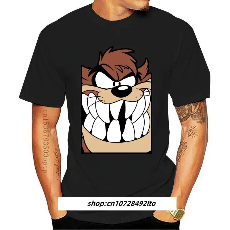 New TAZ TAZMANIAN DEVIL WARNER BROS unisex ALL SIZES COLOURS 2023 hot tees Top Summer MenS fashion T Shirt cheap wholesa