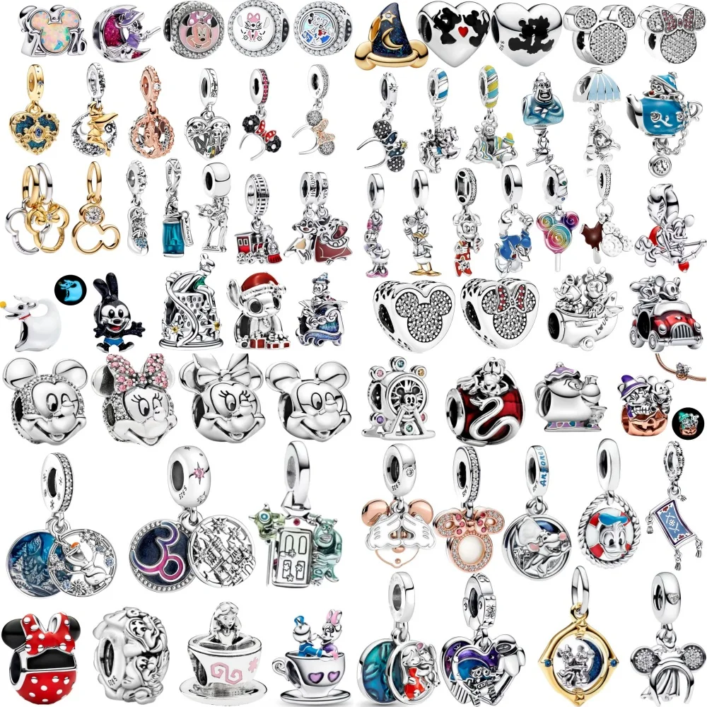 

Хит продаж: Подвеска-шарм из серебра 925 пробы в виде утки и мыши, подходит для европейских оригинальных браслетов, аксессуары для DIY, изысканное ювелирное украшение ﻿