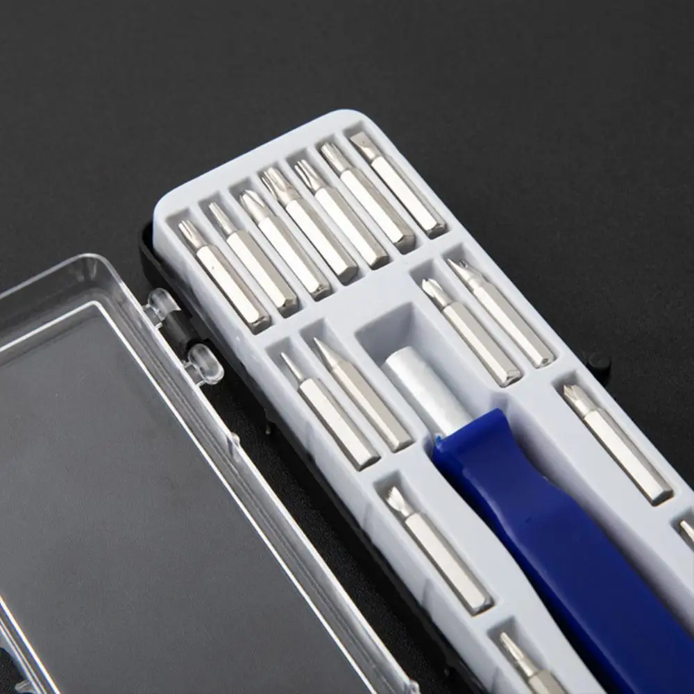 Chave de fenda Set with Magnetic Screwdriver Bit, Multipurpose, Small, Mobile Phone, Watch, Computer Repair Tool