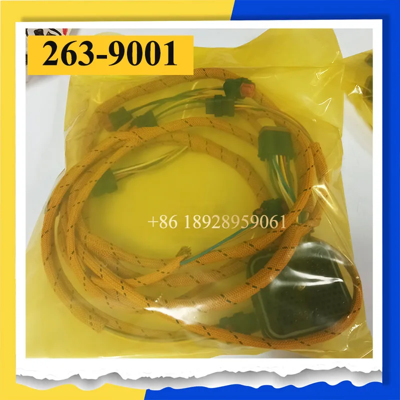 

2639001 263-9001 Engine Wire Harness For Engine C15 C18 Excavator E320D 323D