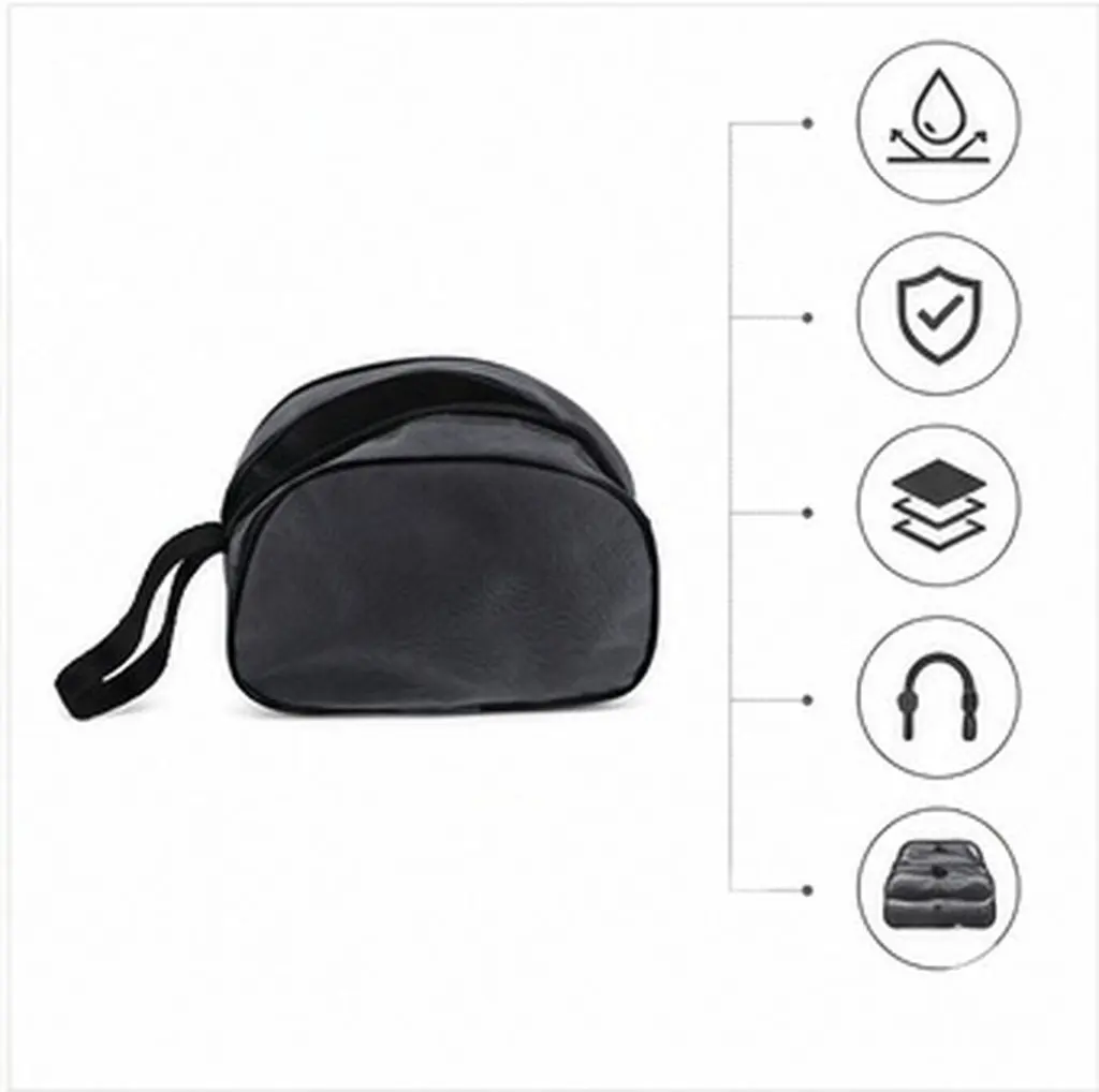 Foldable Outdoor Crampon Storage Pouch Waterproof Carrying Bag for Ice Cleats Grippers Snow Sports Hiking Mountaineering Skiing