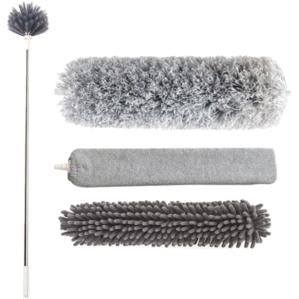 

1Set Detachable Microfiber Duster for Hard to Reach Areas Spiderweb Dusting Wand Ceiling Cleaner Car Interior Furniture Cleaning