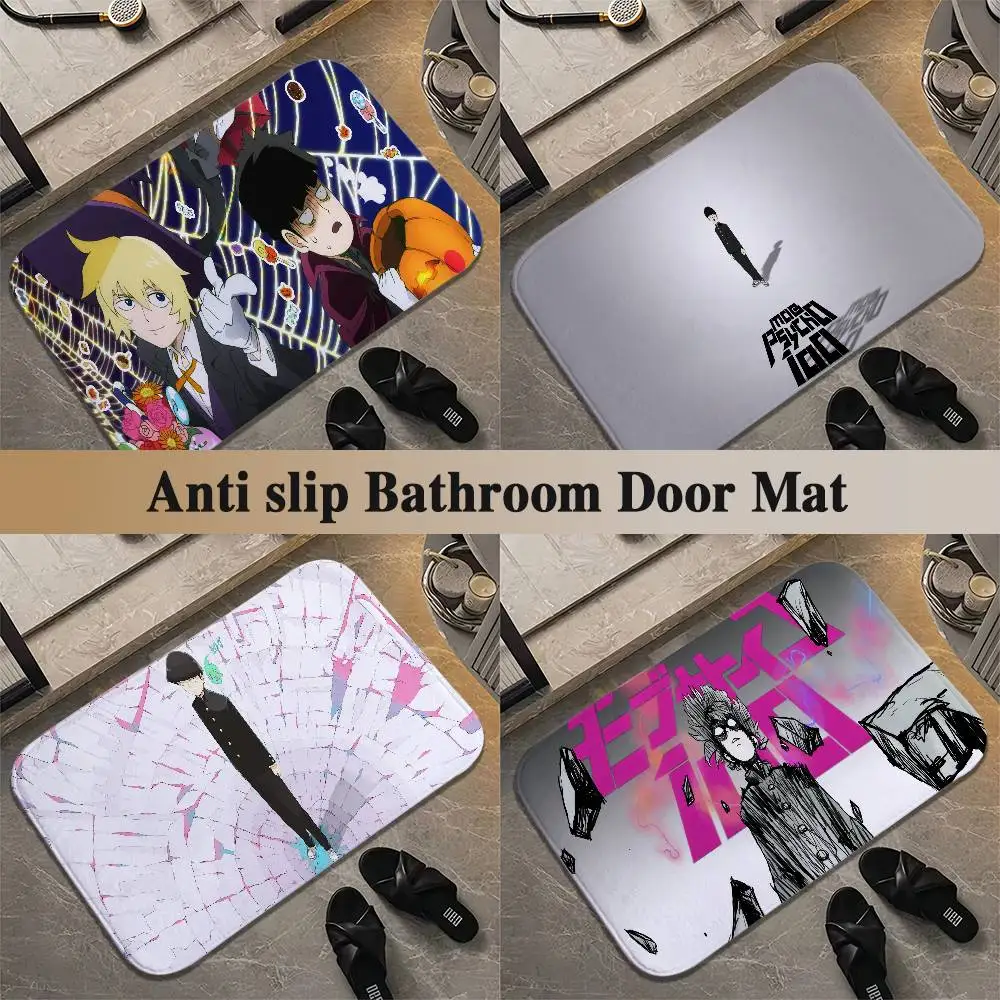 

Mob P-Psycho 100 Floor Mat Printed Large Carpets Living Room And Bedroom Carpets Bathroom Anti Slip Door MATS Small Carpets