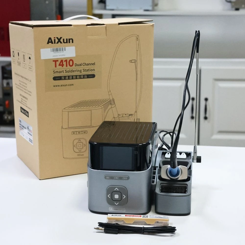 Aixun T410 Intelligent soldeerstation met elektrische soldeerbout T210 mobiele telefoon SMD BGA-reparatie