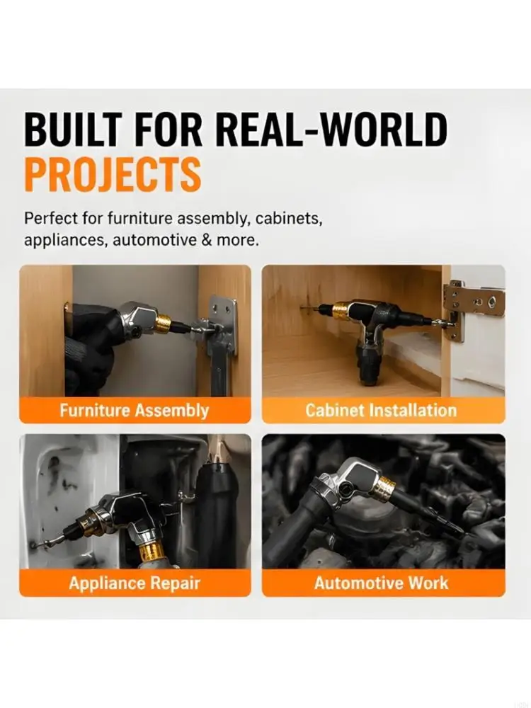   Expert Grade 90 Degree Drill Tool For Confined Space Applications